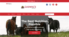 Desktop Screenshot of ludwigsfeedstore.com